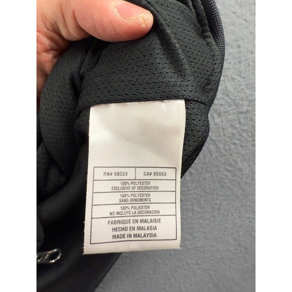 Jordan‎ Hoodie Men's 2XL Black Full Zip Vintage Nike Jumpman Lined Warmup Jacket - Picture 16 of 16